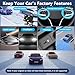 Single Din Car Stereo with Apple Carplay Android Auto,6.9 Inch IPS Touchscreen, 1 Din Car Audio Receivers wtih Bluetooth Handsfree/FM/AM/Dual USB/Type-C/EQ/SWC/GPS Navigation/Backup Camera/Microphone