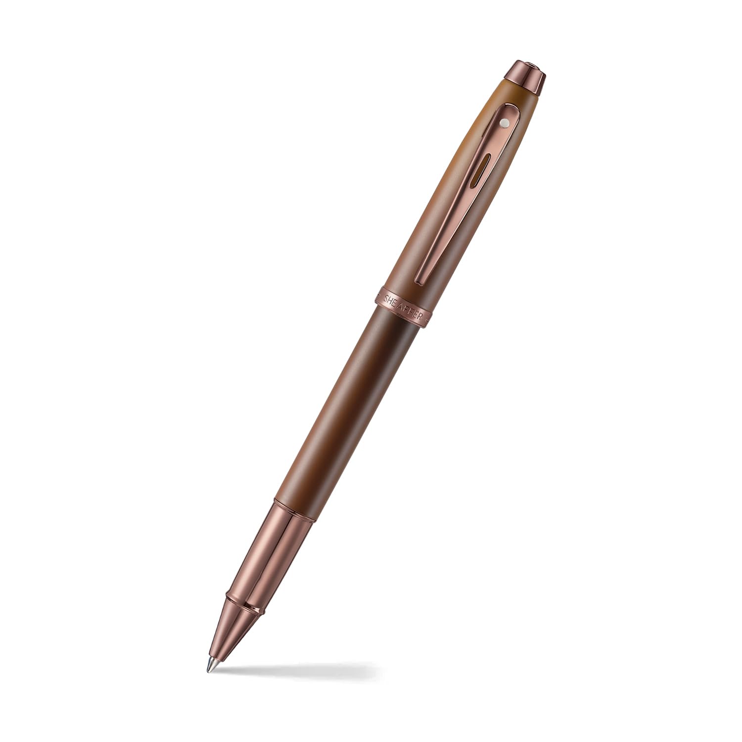 Sponsored Ad - 100 9374 Coffee Edition Matt Brown Rollerball Pen with Regal Brown PVD Trims | Luxury Pen Gift Set