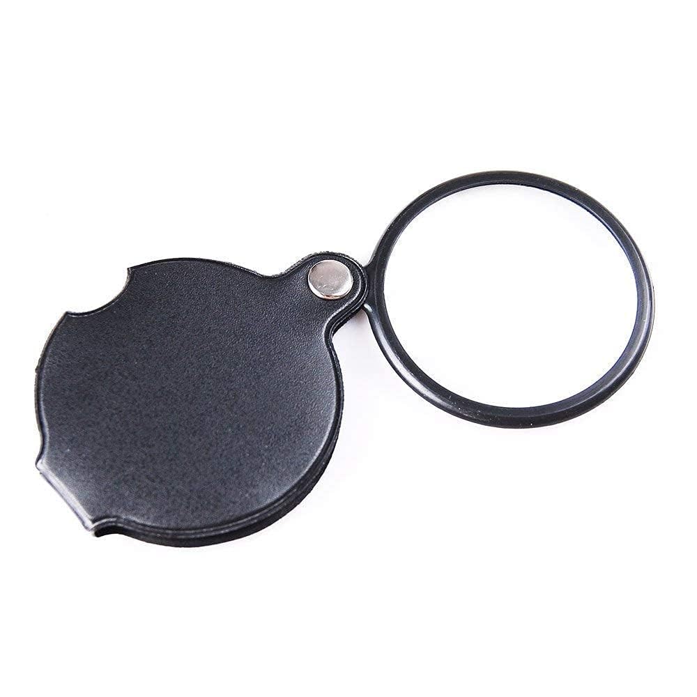 KRAFTMASTERS®Magnifier Pocket Folding Magnifying Glass Loupe Pocket Spiege (40mm)