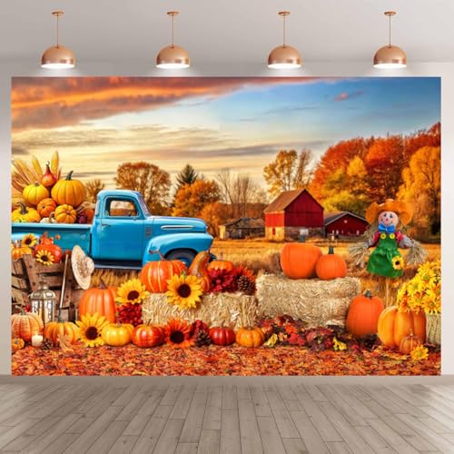 Fondo de otoño para fotografía 10x8 pies miniatura 2