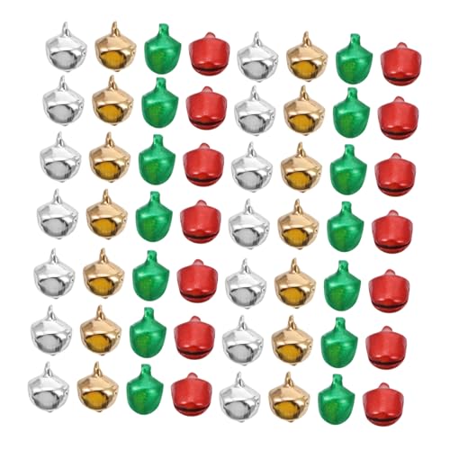 ULTECHNOVO DIY Hand Bells 400pcs Colorful Craft Bells for Christmas Tree Home Decor
