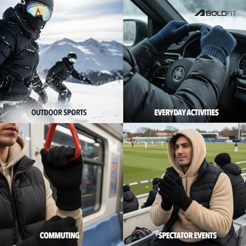 Image of Boldfit Hand Warmer Natural Heat Pad (Pack of 5), Hand Warmers Heat Pouch for Men & Women, 14 Hours Warmth for Winter Holidays, Camping, Trekking & Outdoors, Disposable Air-Activated Hand Warmer