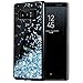 Galaxy Note 8 Case, Caka Galaxy Note 8 Glitter Case [Starry Night Series] Luxury Fashion Bling Flowing Liquid Floating Sparkle Glitter Girly TPU Bumper Case for Samsung Galaxy Note 8 - (Blue)