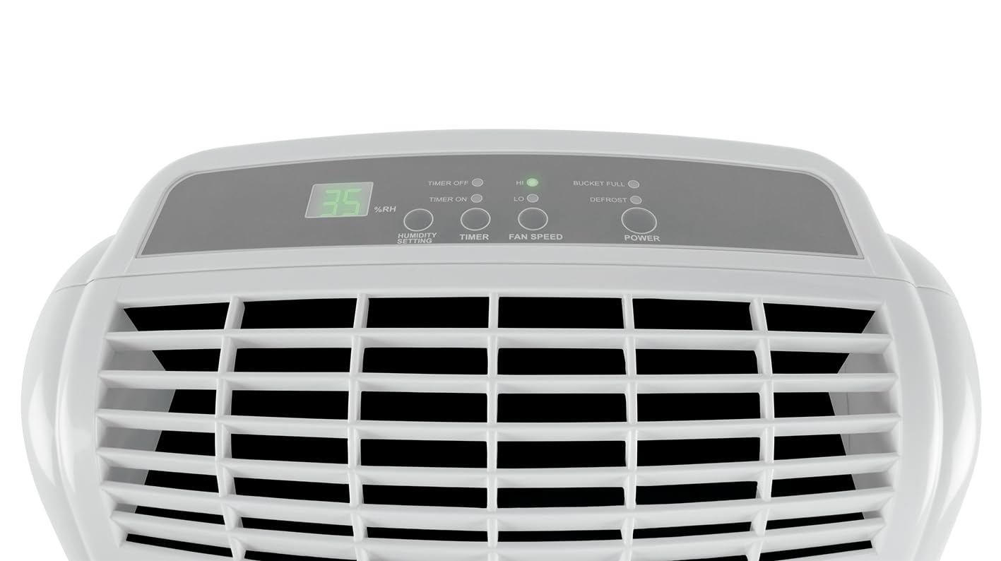 Orbegozo Dh 2070, Deshumidificador Con Capacidad De Deshumidificación De 20L/Día, Refrigerante R290, Depósito 3,6 L, Área De Aplicación 120 M2, Sistema Anti-Congelación, 420 W, Blanco