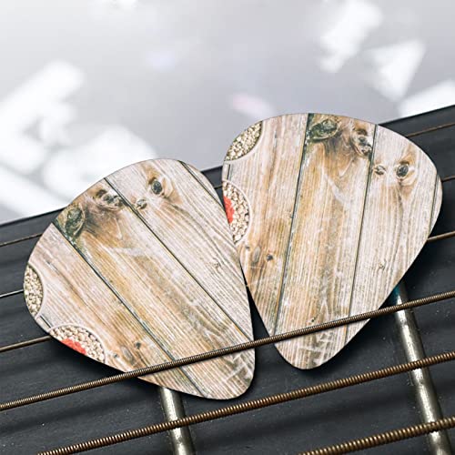 Lot de 12 médiators en bois pour guitare électrique, acoustique ou basse, avec accessoires de guitare de 0,46 mm, 0,71… - Les Beatles, Paul McCartney, John Lennon, RIngo Starr, George Harrison Lot de 12 médiators en bois pour guitare électrique, acoustique ou basse, avec accessoires de guitare de 0,46 mm, 0,71… – Image 8