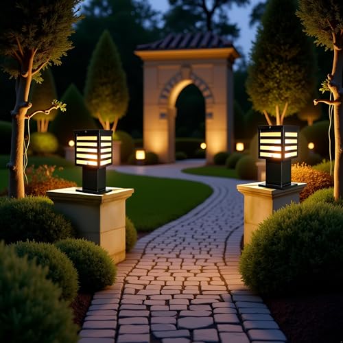 Image of Lyse Decor gate Lamps for Outdoor Waterproof, gate lamp Light, Pillar Light Waterproof, Modern Boundary Wall Lights Outdoor (Pack of 1)