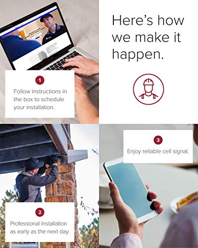 Image of weBoost Home Complete Cell Phone Signal Booster Kit - Boosts 4G LTE & 5G for Entire Home, FCC Approved, All U.S. Carriers