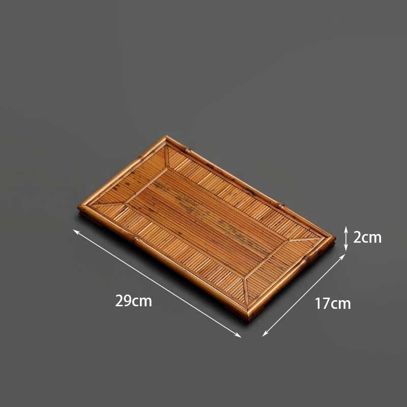 CKKNILV Tea Set Home Living Room Reception Tea Tray Tea Tray, Storage Tray Tea Tray Dry Tea Set Tea Tray Chinese Tea Set(S) (One Color S)