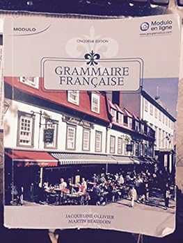 Unknown Binding Grammaire Francaise Cinquieme Edition Modulo Book
