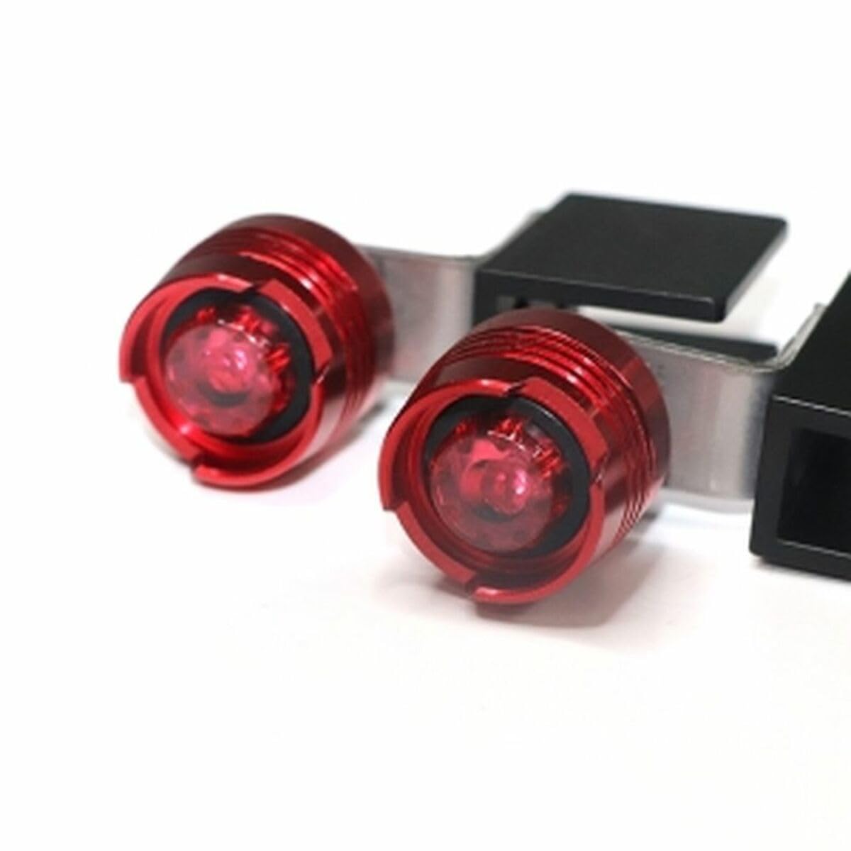 Luces LED Aluninio para Panel de Apoyo Scooter, Compatible Xiaomi 365 y 365/Pro, Pila de Botón