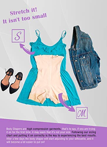 Image of M&D Full Body Faja for Women | Fajas Colombianas Moldeadoras Post Surgery - Stage 2 Faja for Tummy Tuck, Lipo 360 & BBL