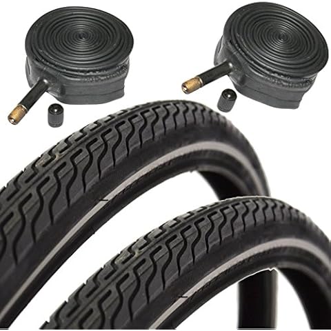 Raleigh CST T1262 Global Tour 700 x 35c Hybrid Bike Tyres with Schrader Tubes (Pair) Cover