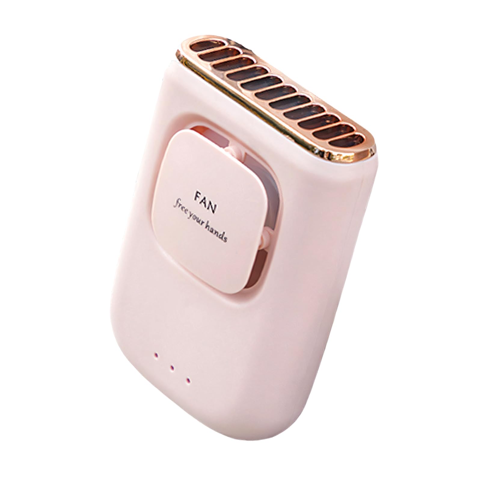 MURYE Portable Wearable Fan with Semiconductor Cooling Technology Neck Hanging Fan Texture Long Service Battery Life Season Cooling