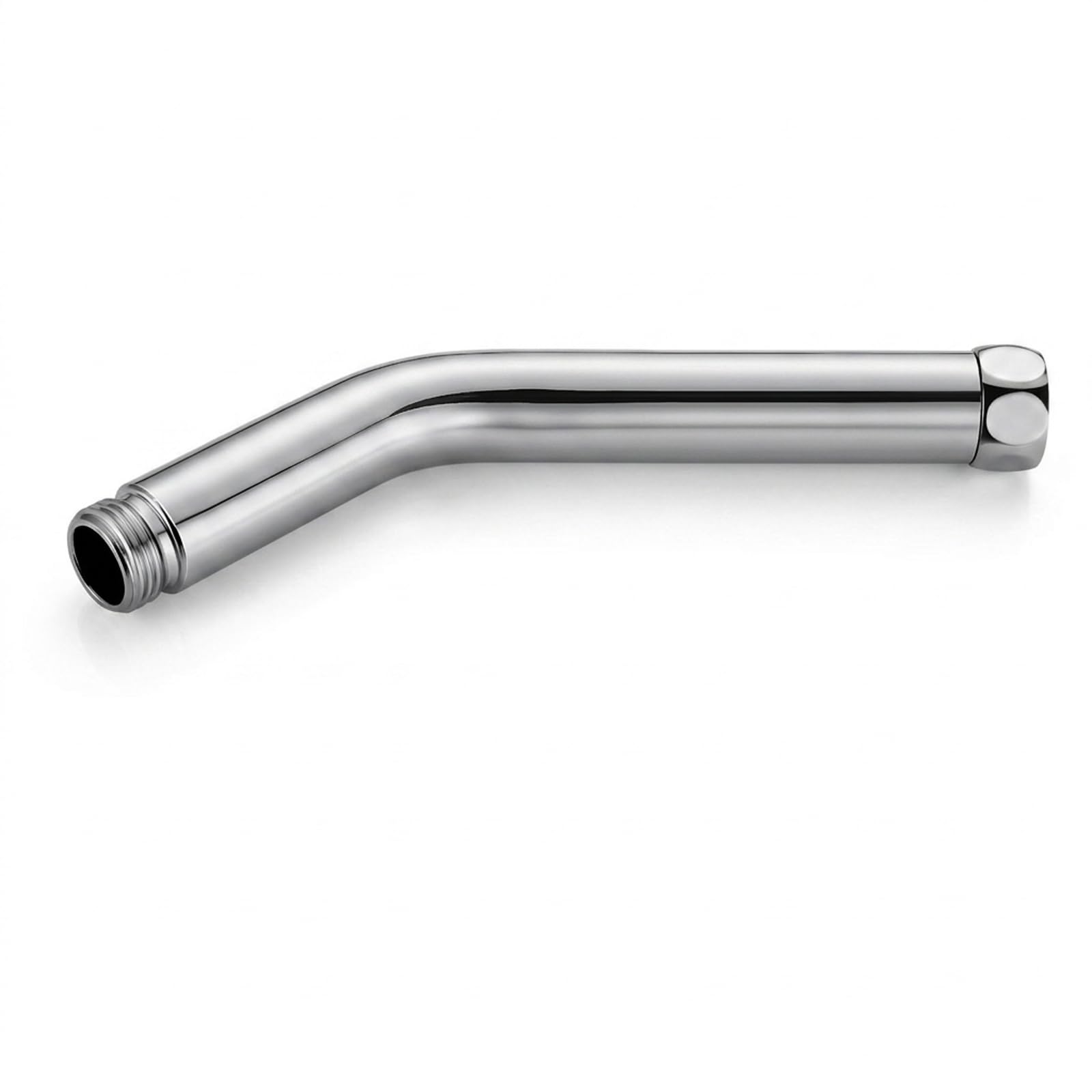 Duschkopf Verlängerung, Edelstahl Winkelstück, Brausearm Verlängerung mit G1/2 Gewinde für Handbrause, Wandmontierte Duschverlängerung für Badezimmer Zubehör, 20 cm