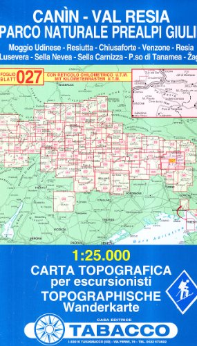 Télécharger CANIN/VALLI DI RESIA E RACCOLANA 027 PDF