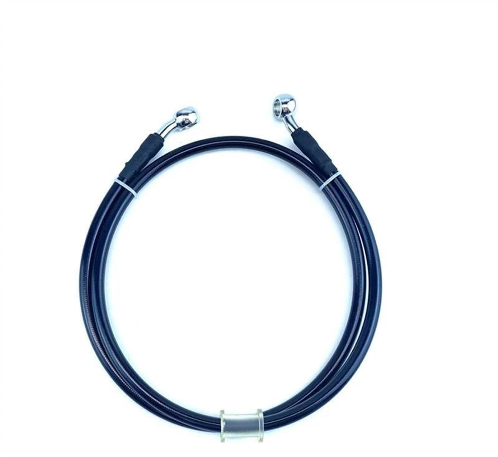 Ksxzw Blue Motorbike Part Motorbike Brake Hose Motorcycle Stainless Steel Clutch Oil Pipe Line 40Cm/400Mm(Blue)