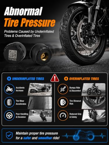 XiangAi Bluetooth Motorcycle TPMS