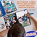 ArtCreativity 4 Pack Magic Water Coloring Books for Toddlers, Reusable Magic Water Pen Coloring Books for Kids - Mess Free Water Art Book for Toddlers - Travel Activity Toys, No-Mess Coloring