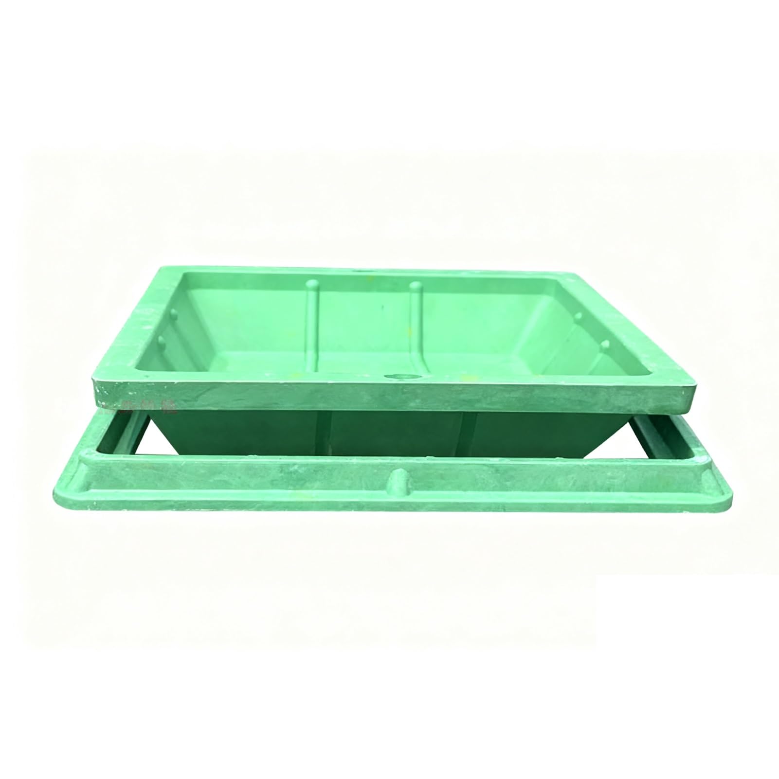 Couvercle de jardin 50x50 pour fosse septique et aménagement paysager esthétique