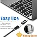 USB Type C Adapter 4 Pack, Arukas Data Syncing and Charging USB-C to Micro USB Connector for Samsung Galaxy Note 8 S8 Plus S8+ Note 8 MacBook Pro LG G5 G6 V20 Nexus 5X 6P Pixel 2 XL &More (4 Pack)