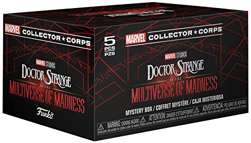 Funko Marvel Collector Corps - Caja de suscripción, Doctor Strange y The Multiverse of Madness, tamaño extra pequeño (XS)