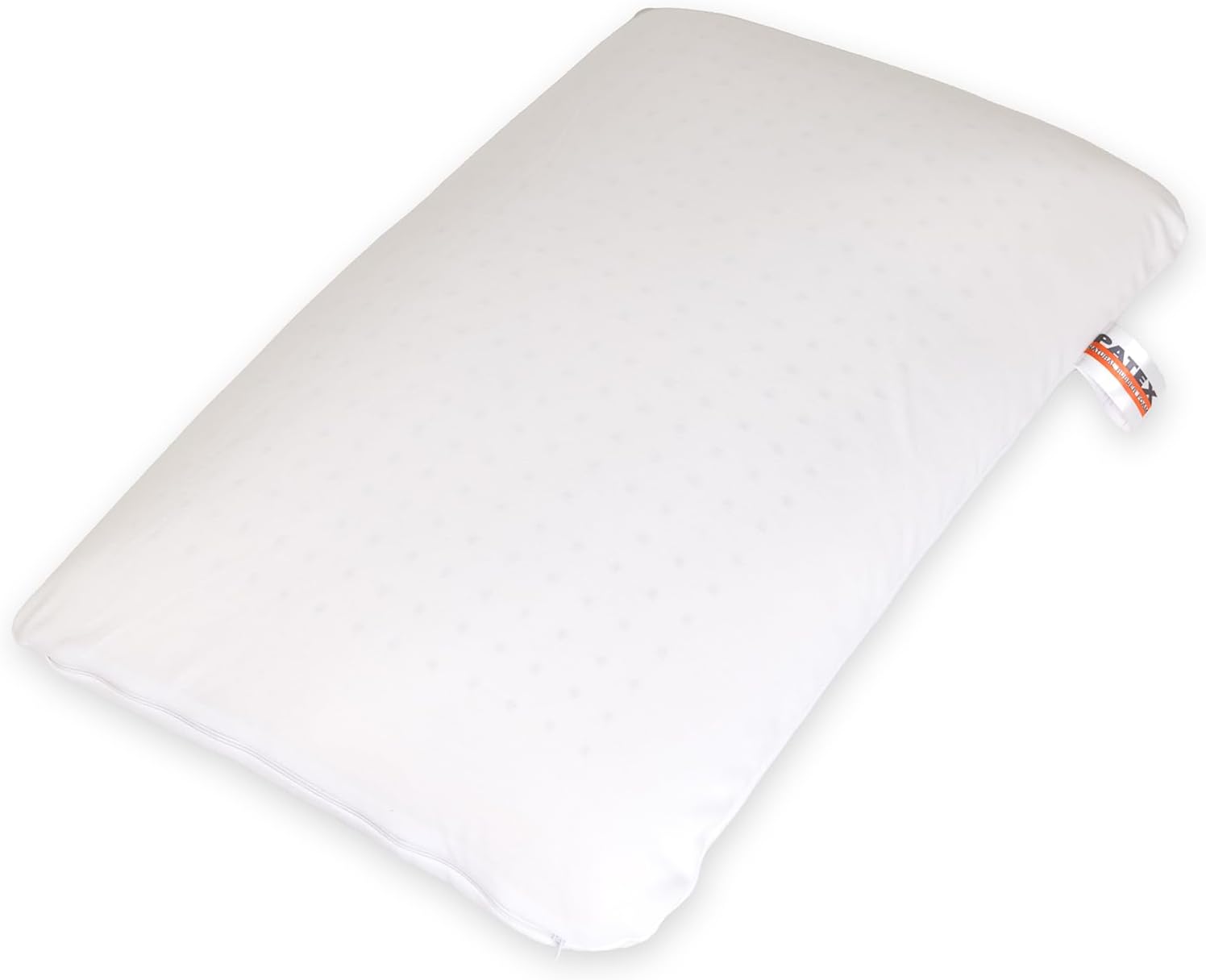PATEX Classic Natural Latex Pillow – Medium Height Orthopedic Support – 100% Natural Latex – Hypoallergenic, Breathable & Eco-Friendly – Made in Thailand – Limited Stock