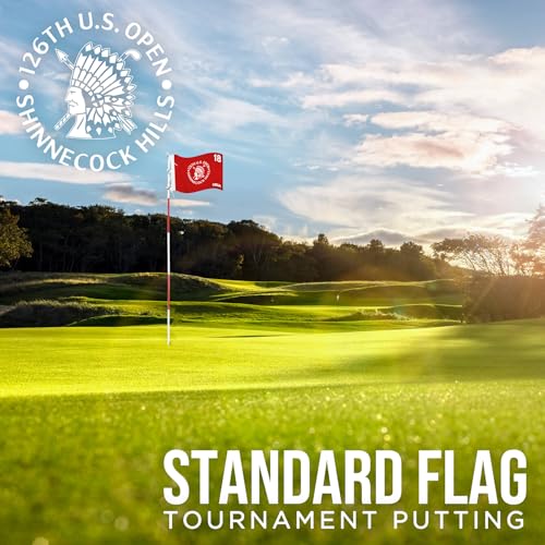 CoGolfing 2026 U.S. Tour Embroidered Golf Flag, 14 x 20 in, Red by COGOLFING - Image 6