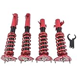 Adjustable Height Coilover Lowering Suspension Kit Replacement for Subaru Impreza WRX 02-07 STI 04