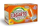 abrillantador lavavajillas lagarto  Lavavajillas Lagarto Clásico 40 Pastillas