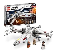LEGO Star Wars Luke Skywalker's X-Wing Fighter 75301 Building Toy Set - Princess Leia Minifigure, R2-D2 Droid Figure, Jedi …