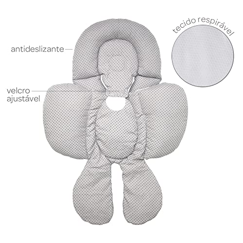 Almofada De Assento Para Carrinho Acolchoado Ergonomica Proteção Bebe