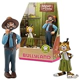 Bullyland 46005 - Spielfiguren Set Pettersson und Findus, detailgetreu, ideal als kleines Geschenk für Kinder ab 3 Jahren