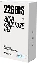 226ERS - High Fructose Gel, Energy Gel for Athletes with Maltodextrin, Sodium and Fructose, Vegan and Gluten Free, Carbohydrate Supply, Neutral Flavor, 6 Gels x 80g