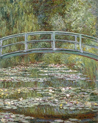 Impression d'art le bassin de nénuphars Monet créez un salon vintage et apaisant