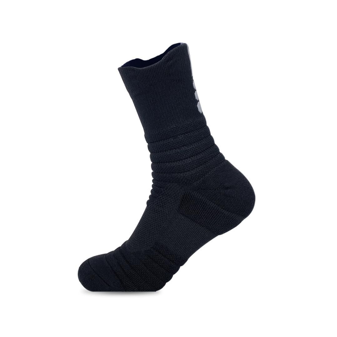 Kompressions-Radsocken aus Polyester-Nylon-Spandex | Mehrfarbiges Radfahren: Fahrrad-Street-Sports-Kompressions-Sportsocken 3 Paar Männer Frauen