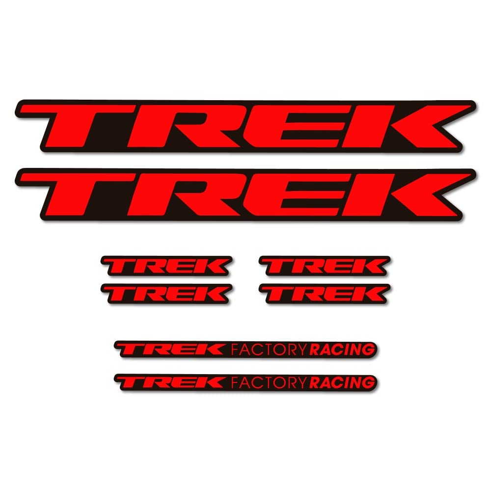 Adesivi Telaio TREK Personalizzati: Decalcomanie Per MTB, Strada E Bici Da Corsa