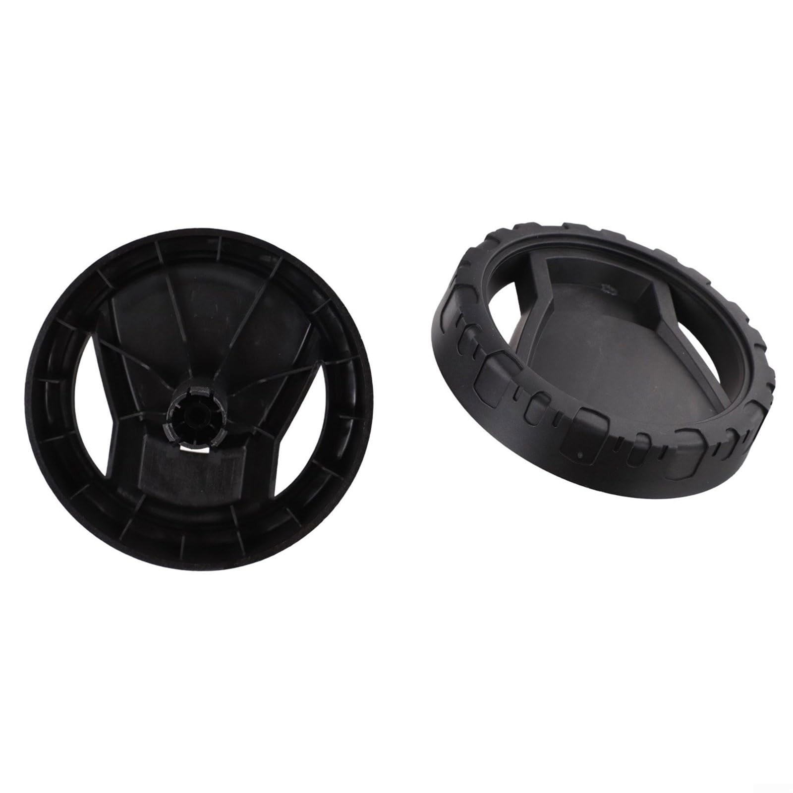 For Karcher 5.515-298.0 Right Wheel Compatible with K2 K3 Premium Pressure Washers- Black Replacement Roller for Hummer Models- For Long-lasting Quiet Design- 1 Pack(2 PACK)