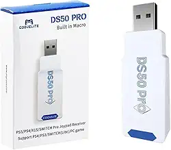 Adaptador Coov Elite Ds50 Pro Bluetooth P/ Ps4 Ps5 Switch Pc