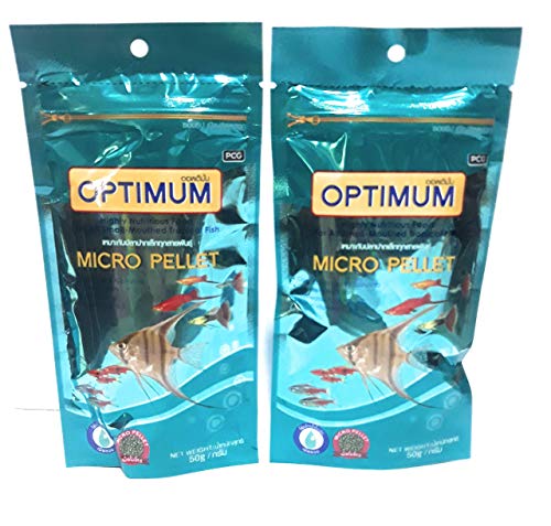Optimum Micropellet Fish Food For All Life Stages (50gm Pack of 2)