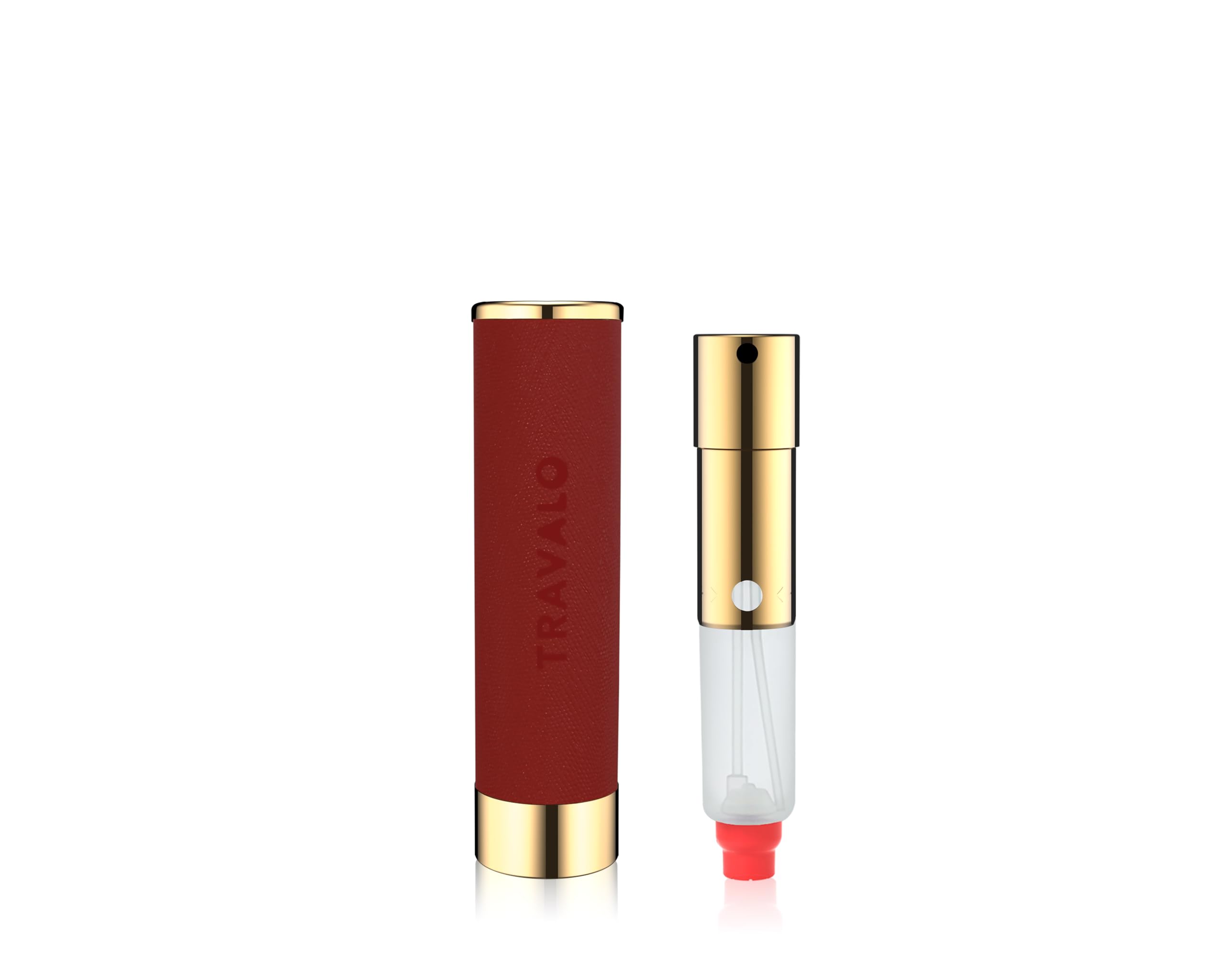 Travalo Rozpylacz do perfum Walzer Leder Red