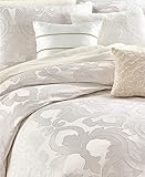 Martha Stewart Collection Chateau Antique Filigree 14 Piece Queen White Comforter Set