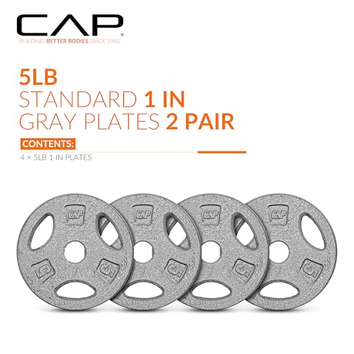 Image of CAP Barbell Standard 1-Inch Grip Weight Plates