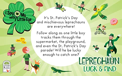 Leprechaun Luck & Find - I Spy With My Little Eye Kids Search, Find, And Seek Activity Book #TOP1