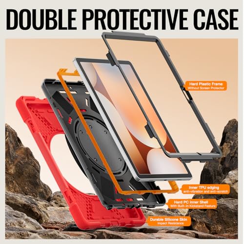 Coque robuste de qualité militaire pour tablette Samsung Galaxy Tab A11 Plus - 3