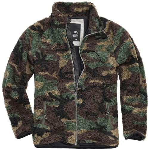 Image of Brandit Men's Teddyfleece Jacket Olive