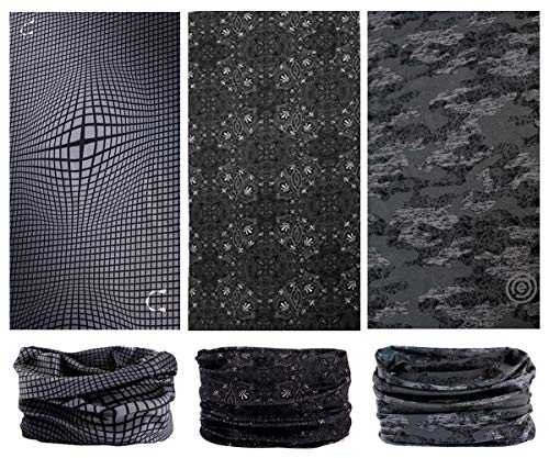 Image of 6PCS Outdoor Magic Headband Elastic Seamless Bandana Scarf UV Resistence Sport Headwear