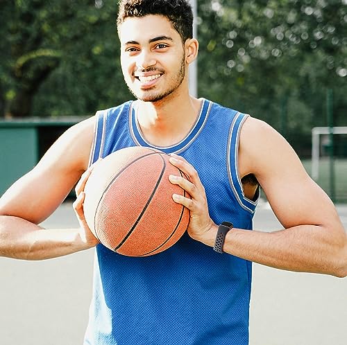 CeMiKa Correas Silicona Compatible con Correa Fitbit Charge 5/Correa Fitbit Charge 6, Bandas Ajustable Impermeable Deportivas Suaves Transpirables para Correa Charge 5/Charge 6, Pequeño Ggrande - imagen 6