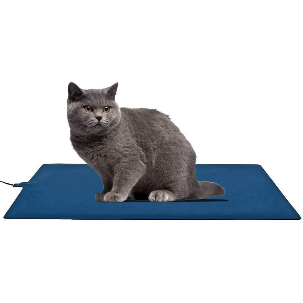 Mat4Pet 464365 - Tappetino riscaldante 500 mm x 300 mm, colore: blu