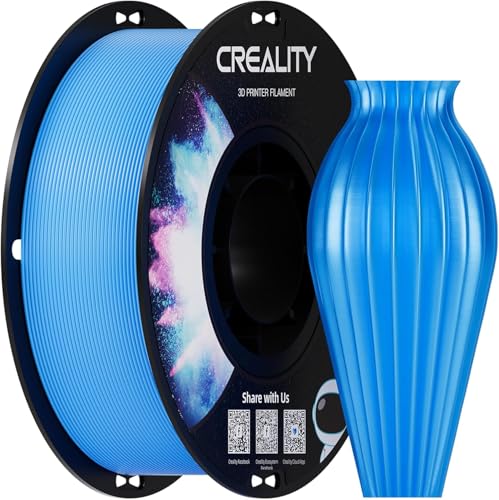 Creality CR-PETG Filament 1.75mm 1kg, Excellent Tenacity High Precision, Odorless, Non-Toxic, Moisture Resistant, Shiny 