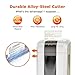 Bonsaii 6 Sheet High Security Micro Cut Paper Shredder, Credit Cards/Mail/Staples/Clips Shredder with 4.2 Gallon Bin for Home Use
